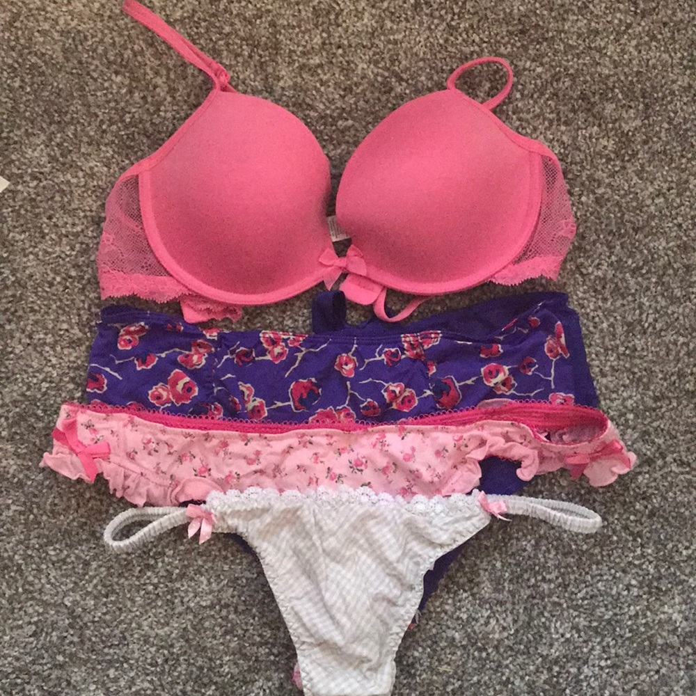 Pink Lingerie Set